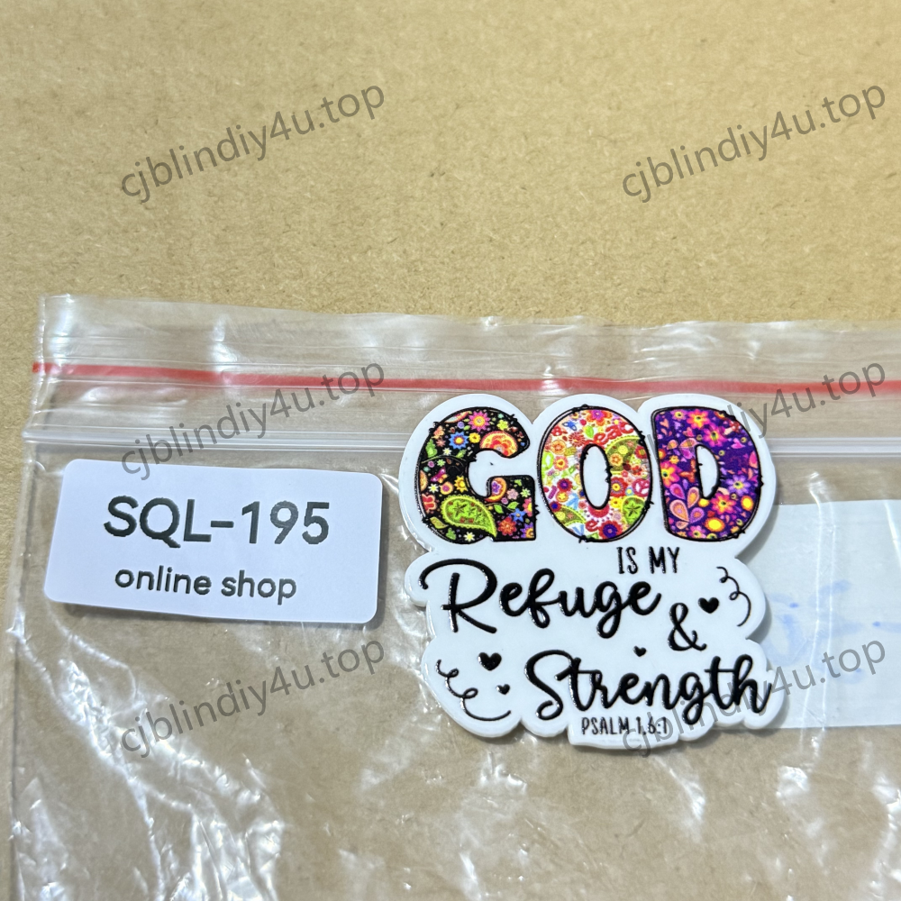 God/LordTheme Acrylics for Badge Reels/Keychains/Pop Sockets ect.