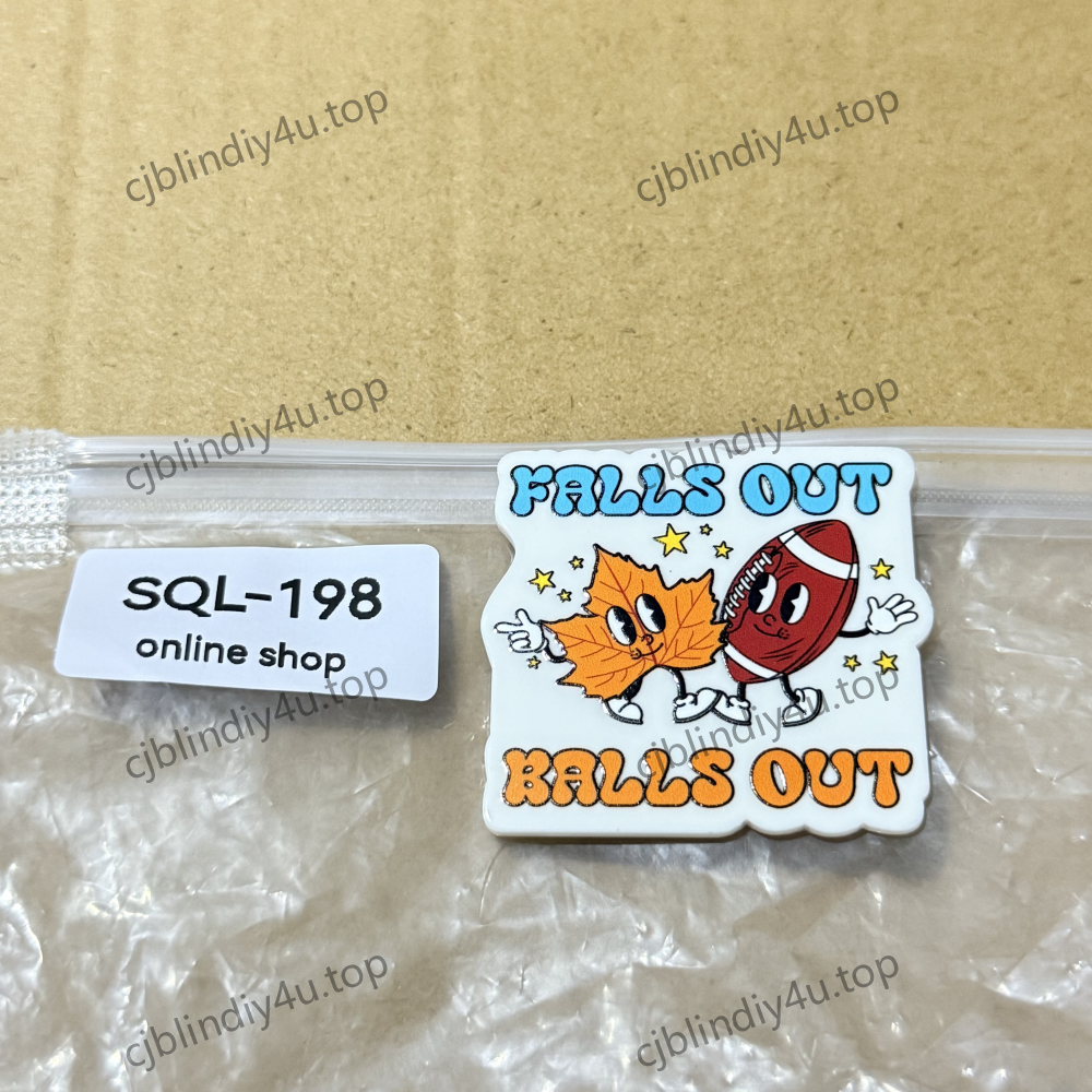 Fall Theme Acrylics for Badge Reels/Keychains/Pop Sockets ect.
