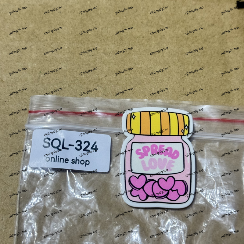 Valentines Glitter Acrylics for Badge Reels/Keychains/Pop Sockets ect.