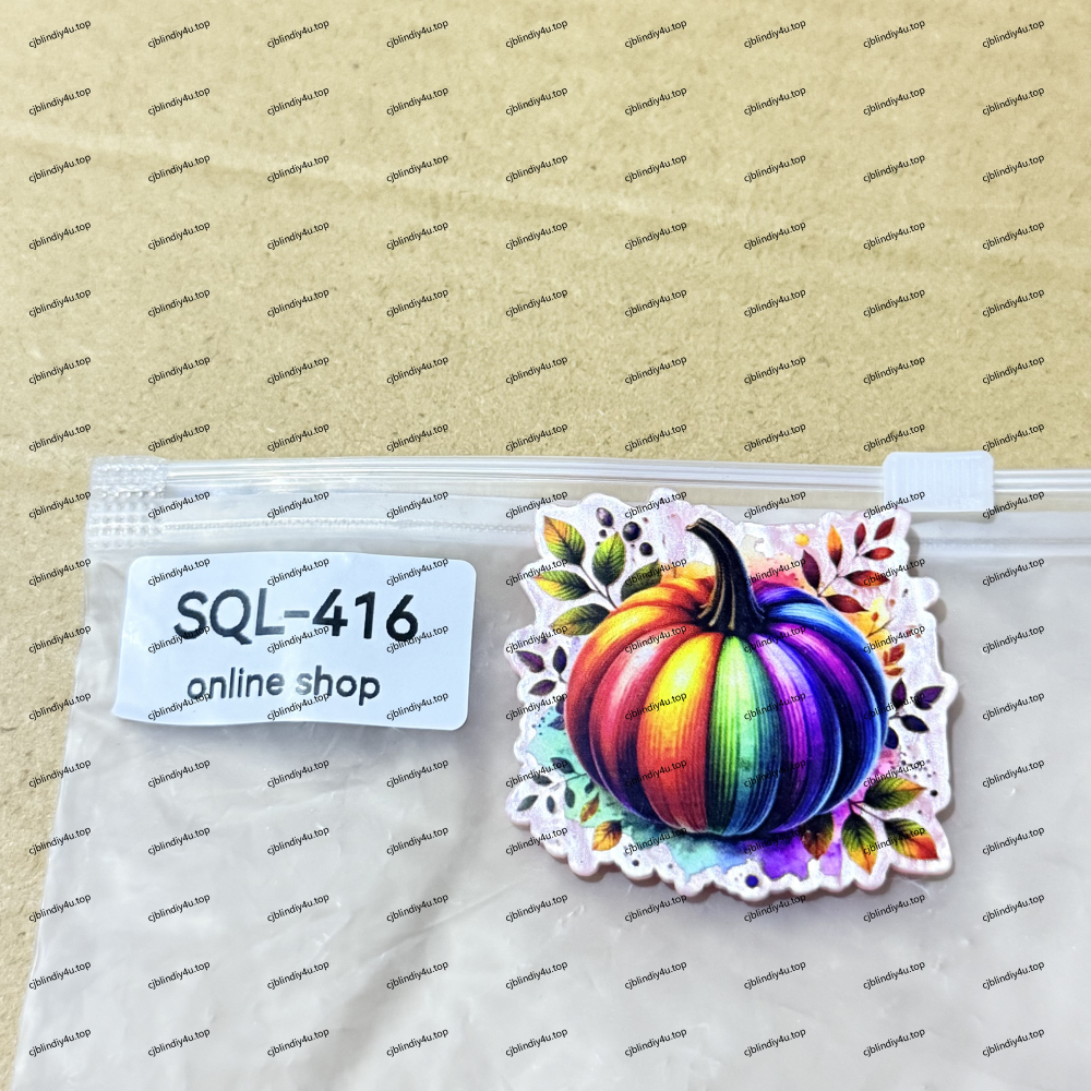Halloween Glitter Acrylics for Badge Reels/Keychains/Pop Sockets ect.