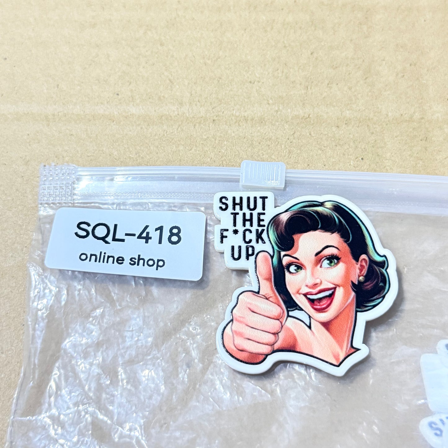 Sayings Theme Acrylics for Badge Reels/Keychains/Pop Sockets ect.