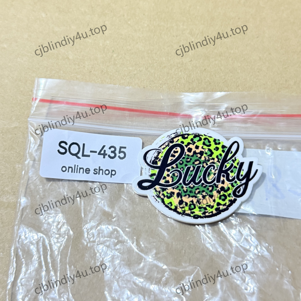 Mardi Gras/Saint Patrick's Day Theme Acrylics for Badge Reels/Keychains/Pop Sockets ect.