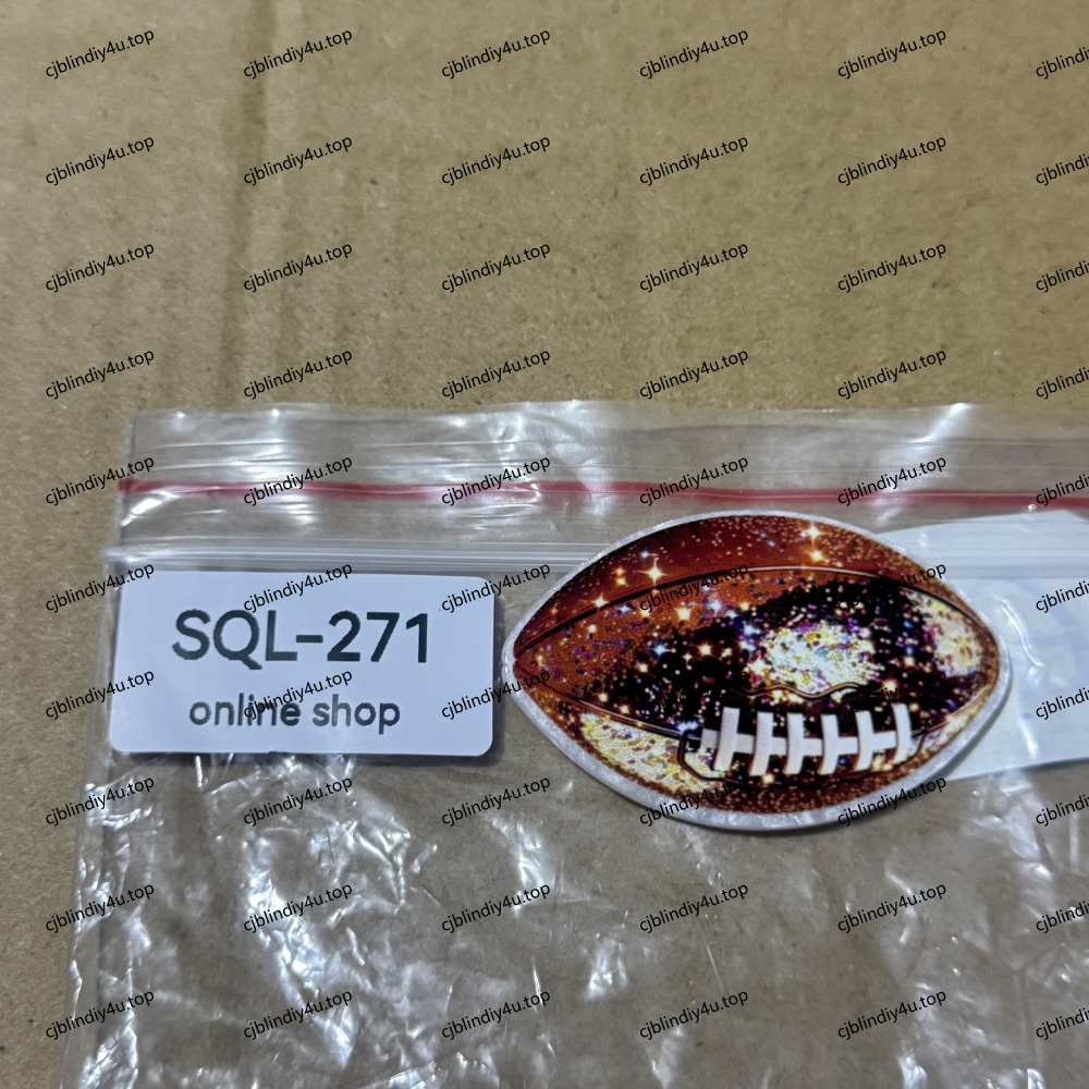 Sports Acrylics for Badge Reels/Keychains/Pop Sockets ect.